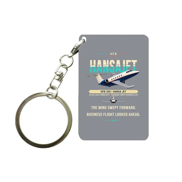 HFB 320 Hansa Jet - Original - Key Chain - Gray