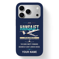 Thumbnail for HFB 320 Hansa Jet - Original + Name - MagSafe iPhone 17 Pro - Navy Blue