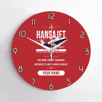 Thumbnail for HFB 320 Hansa Jet - Original + Name - No Frame - Red