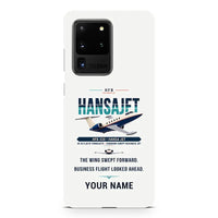 Thumbnail for HFB 320 Hansa Jet - Original + Name - Samsung Case - White