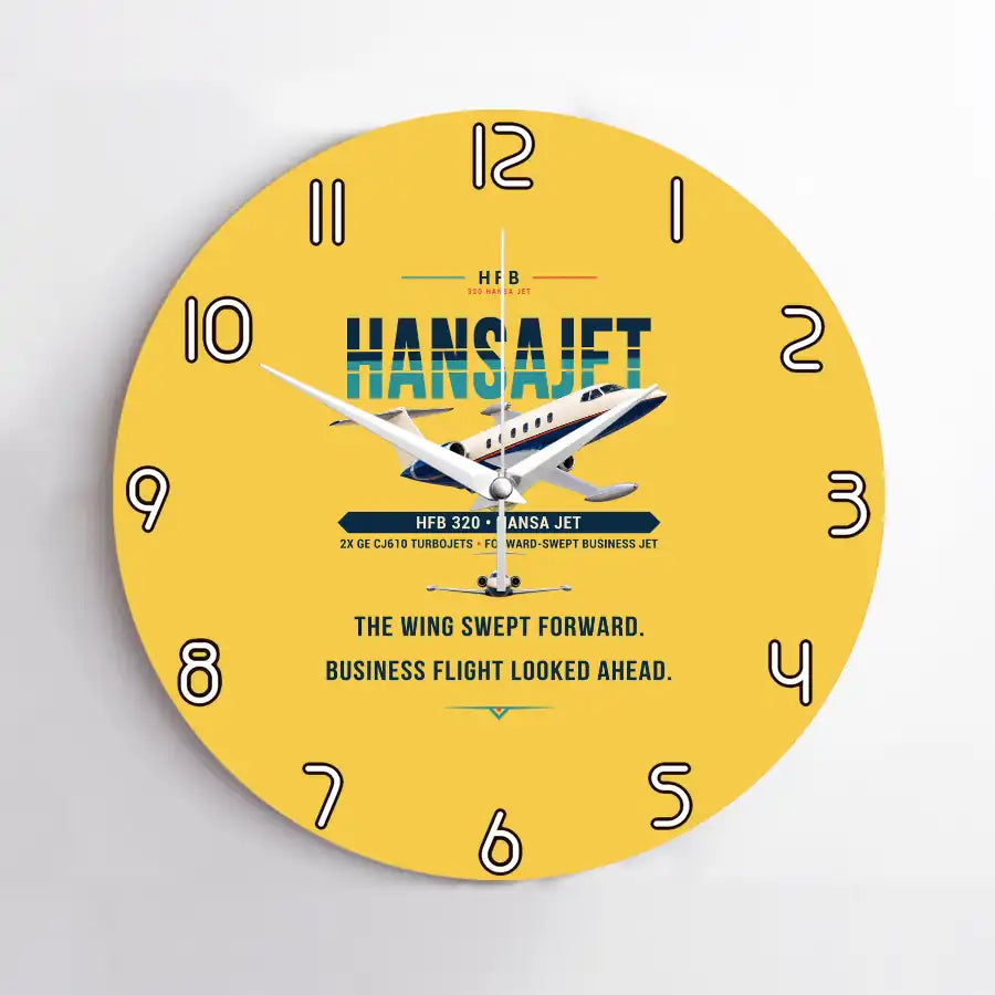 HFB 320 Hansa Jet - Original - No Frame - Yellow