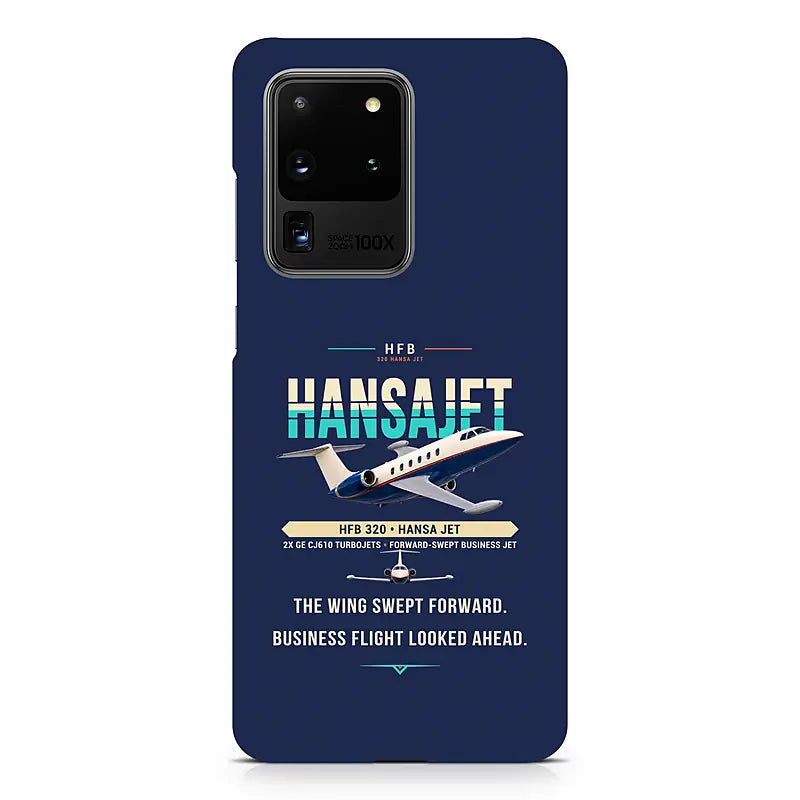 HFB 320 Hansa Jet - Original - Samsung Case - Navy Blue