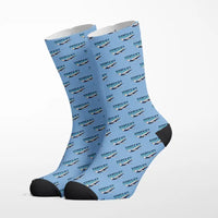 Thumbnail for HFB 320 Hansa Jet - Original - Socks - Sky Blue