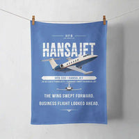 Thumbnail for HFB 320 Hansa Jet - Original - Towel - Blue