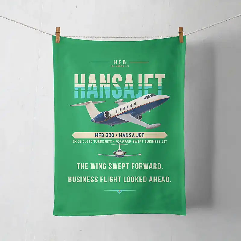 HFB 320 Hansa Jet - Original - Towel - Green