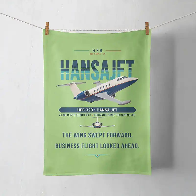 HFB 320 Hansa Jet - Original - Towel - Light Green