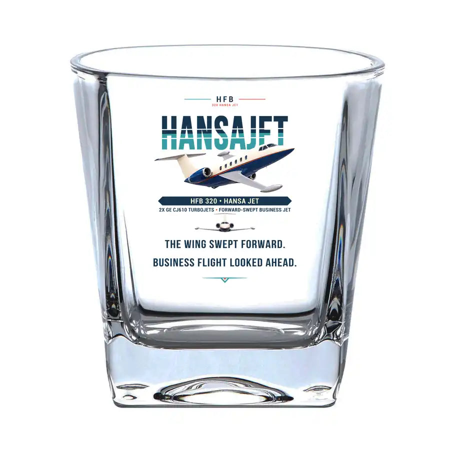 HFB 320 Hansa Jet - Original - Whiskey Glass