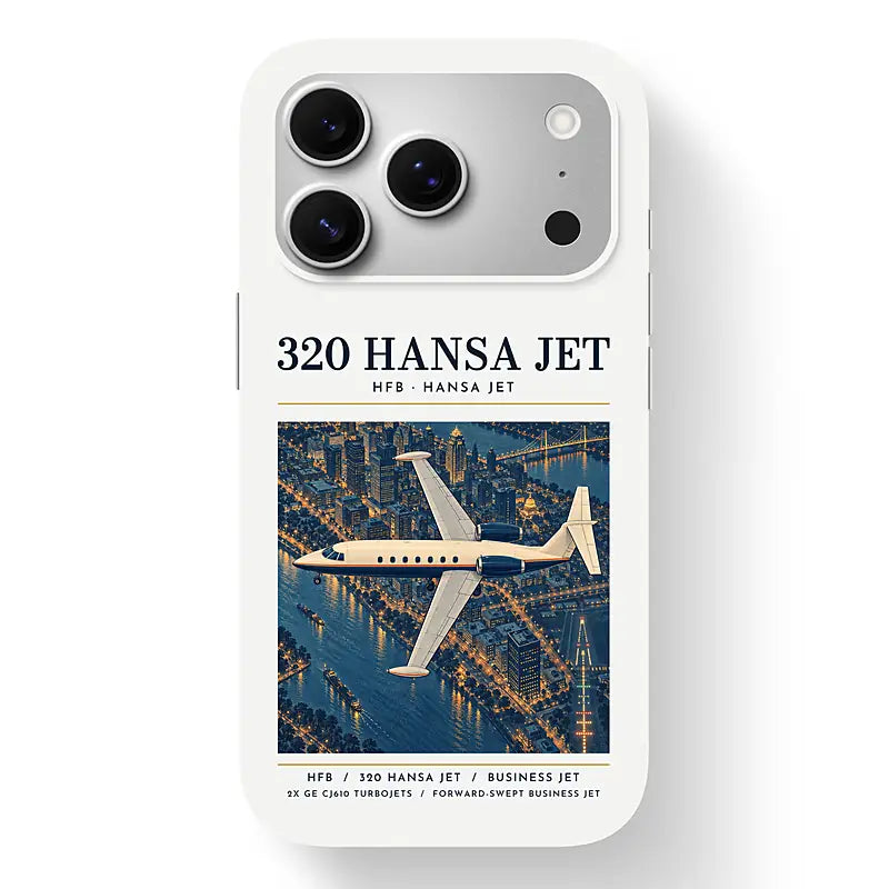 HFB 320 Hansa Jet - Poster - MagSafe iPhone 17 Pro - White