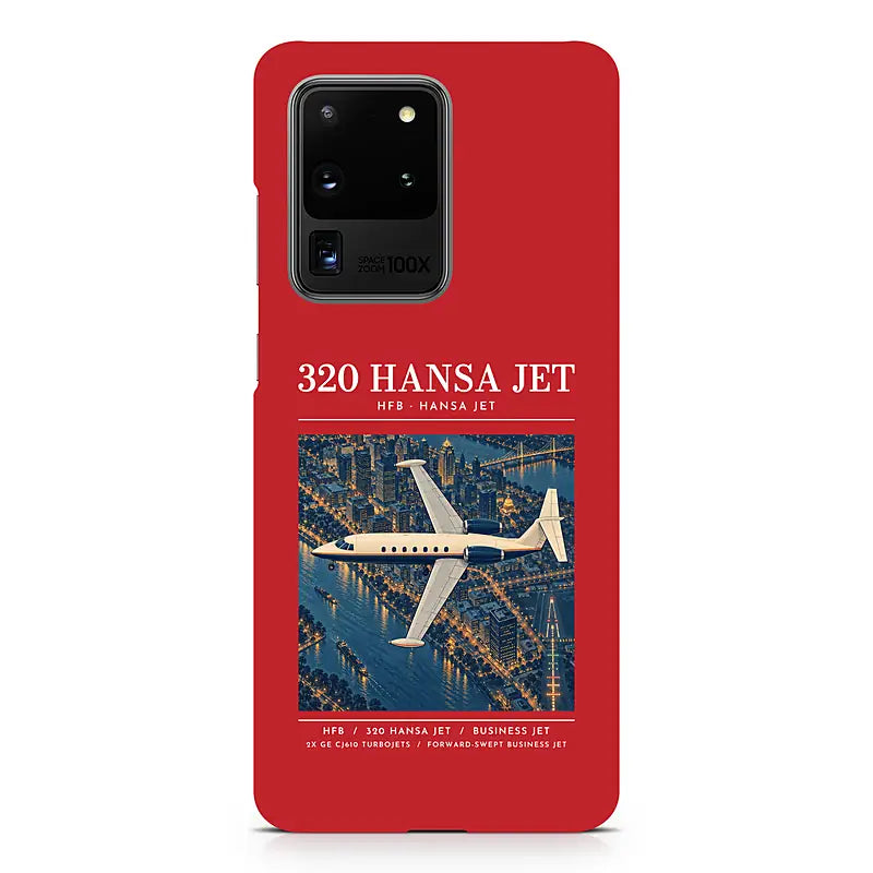 HFB 320 Hansa Jet - Poster - Samsung Case - Red