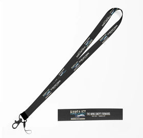 HFB 320 Hansa Jet Lanyard & ID Holders