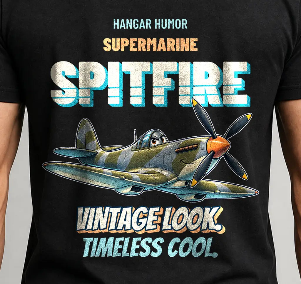 Supermarine Spitfire Mk IX - Vintage look. Timeless cool. - Cover