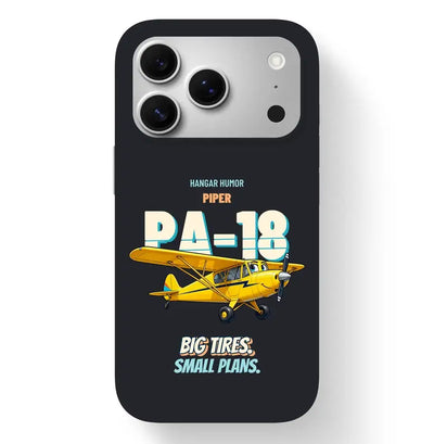 Piper PA-18 Super Cub - Big tires. Small plans. design on black magsafe iphone 17 pro