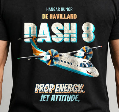 De Havilland Dash 8-400 - Prop energy. Jet attitude. - Cover