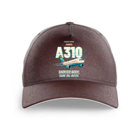 Thumbnail for Airbus A310-300 - Shorter body. Same big mood. design on brown printed hat