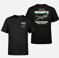 Thumbnail for De Havilland Mosquito FB VI - Wooden wonder. Buzz worthy. - Double-Side T-Shirt design on black double side t shirt
