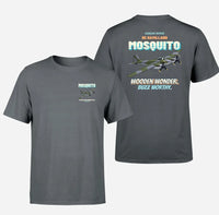 Thumbnail for De Havilland Mosquito FB VI - Wooden wonder. Buzz worthy. - Double-Side T-Shirt design on gray double side t shirt