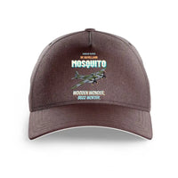 Thumbnail for De Havilland Mosquito FB VI - Wooden wonder. Buzz worthy. design on brown printed hat