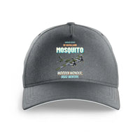 Thumbnail for De Havilland Mosquito FB VI - Wooden wonder. Buzz worthy. design on gray printed hat