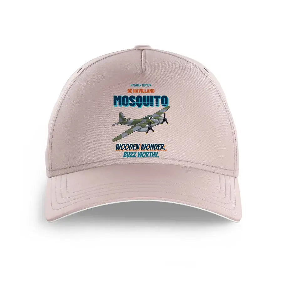 De Havilland Mosquito FB VI - Wooden wonder. Buzz worthy. design on pink printed hat