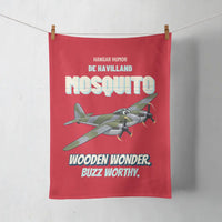 Thumbnail for De Havilland Mosquito FB VI - Wooden wonder. Buzz worthy. design on red towel