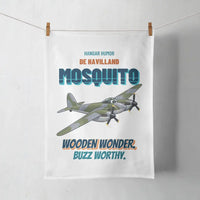 Thumbnail for De Havilland Mosquito FB VI - Wooden wonder. Buzz worthy. design on white towel
