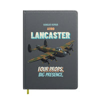 Thumbnail for Avro Lancaster B I - Four props. Big presence. design on gray notebook