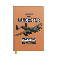 Thumbnail for Avro Lancaster B I - Four props. Big presence. design on orange notebook