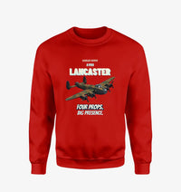 Thumbnail for Avro Lancaster B I - Four props. Big presence. design on red sweatshirt