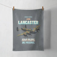 Thumbnail for Avro Lancaster B I - Four props. Big presence. design on gray towel