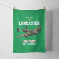 Thumbnail for Avro Lancaster B I - Four props. Big presence. design on green towel