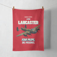Thumbnail for Avro Lancaster B I - Four props. Big presence. design on red towel