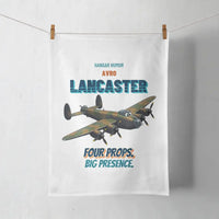 Thumbnail for Avro Lancaster B I - Four props. Big presence. design on white towel