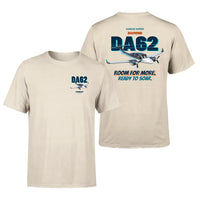 Thumbnail for Diamond DA62 - Room for more. Ready to soar. - Double-Side T-Shirt design on beige double side t shirt