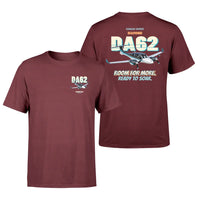 Thumbnail for Diamond DA62 - Room for more. Ready to soar. - Double-Side T-Shirt design on darkred double side t shirt