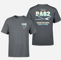 Thumbnail for Diamond DA62 - Room for more. Ready to soar. - Double-Side T-Shirt design on gray double side t shirt