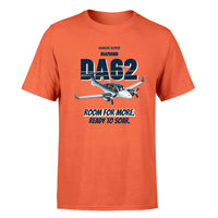 Thumbnail for Diamond DA62 - Room for more. Ready to soar. - Premium T-Shirt design on orange premium t shirt