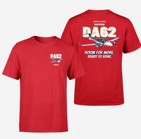 Thumbnail for Diamond DA62 - Room for more. Ready to soar. - Double-Side T-Shirt design on red double side t shirt