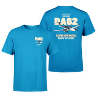 Thumbnail for Diamond DA62 - Room for more. Ready to soar. - Double-Side T-Shirt design on turquoise double side t shirt