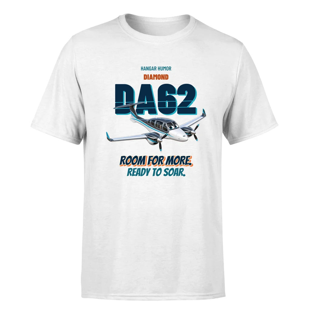 Diamond DA62 - Room for more. Ready to soar. - Premium T-Shirt design on white premium t shirt