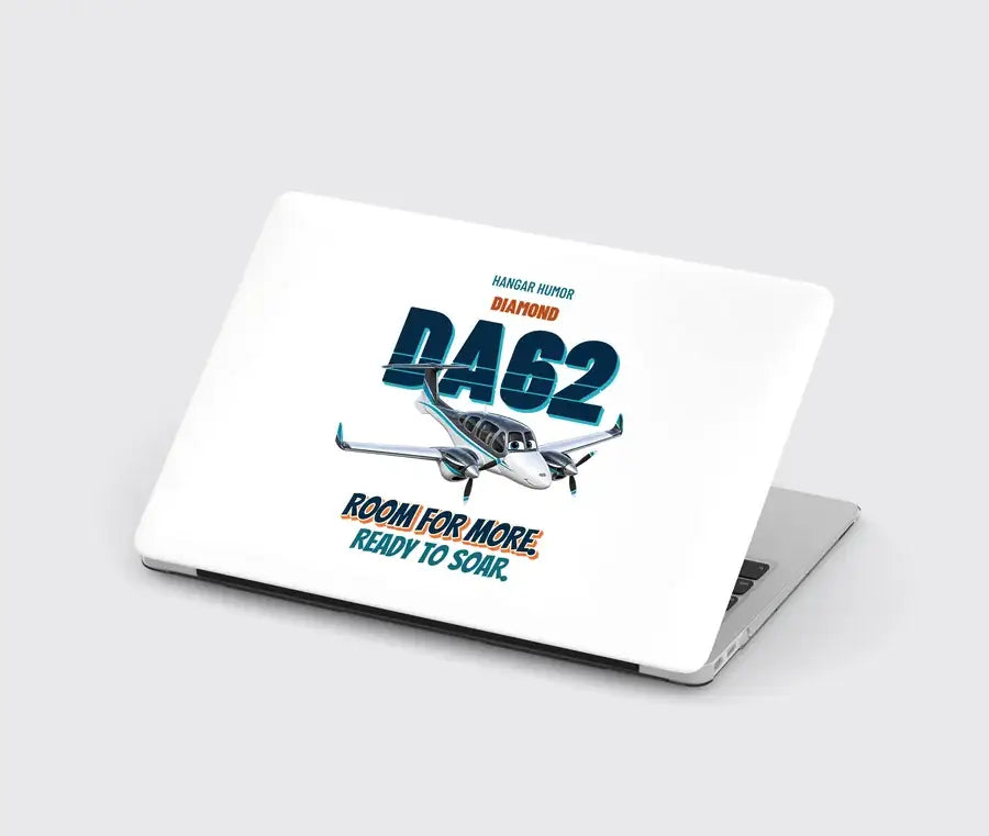 Diamond DA62 - Room for more. Ready to soar. design on white MacBook case