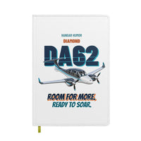 Thumbnail for Diamond DA62 - Room for more. Ready to soar. design on white notebook