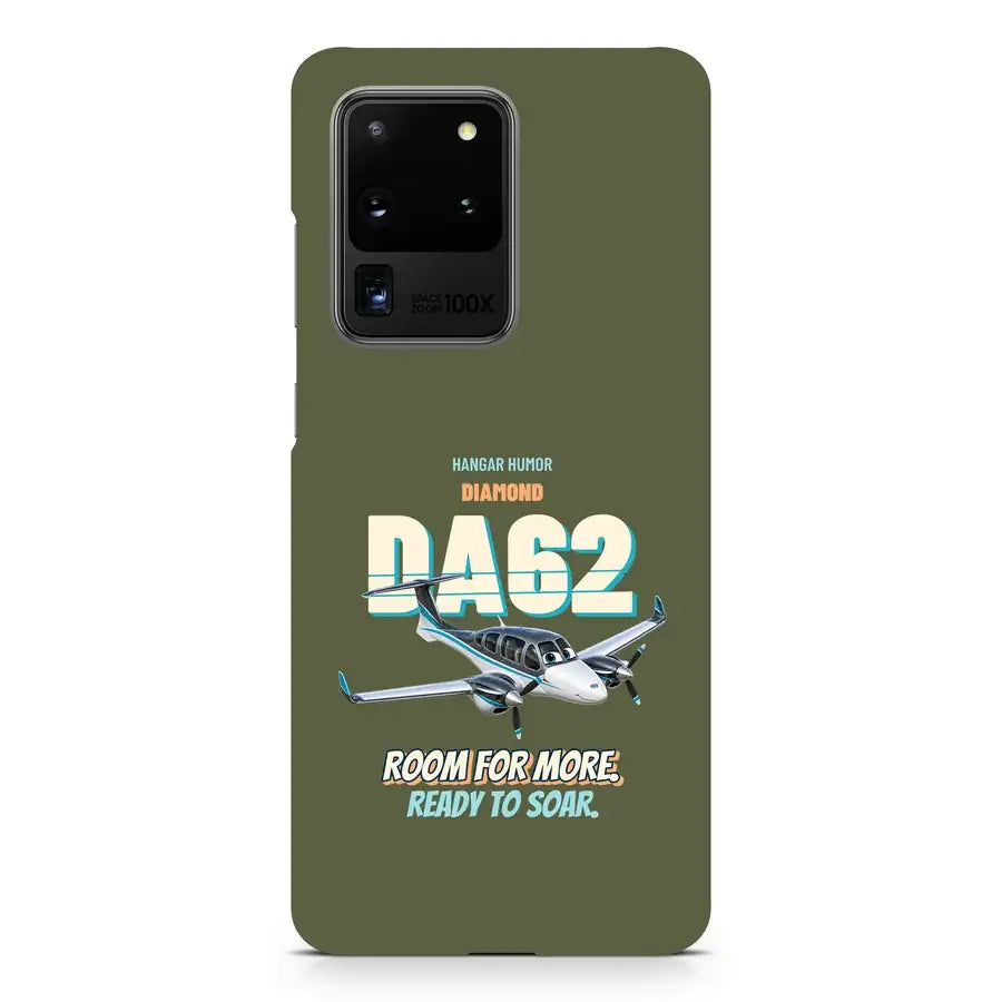 Diamond DA62 - Room for more. Ready to soar. design on green army samsung case