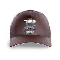 Thumbnail for Panavia Tornado GR4 - Swing wings. Steady sass. design on brown printed hat