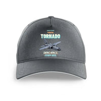 Thumbnail for Panavia Tornado GR4 - Swing wings. Steady sass. design on gray printed hat