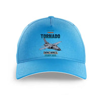 Thumbnail for Panavia Tornado GR4 - Swing wings. Steady sass. design on light blue printed hat