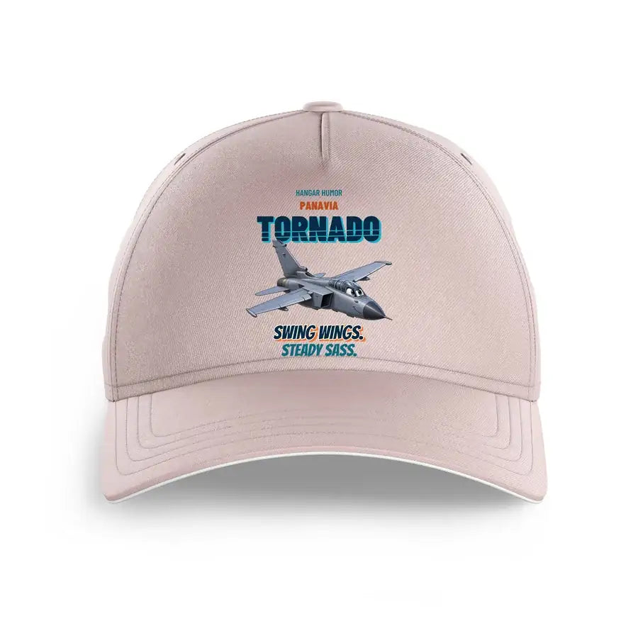 Panavia Tornado GR4 - Swing wings. Steady sass. design on pink printed hat