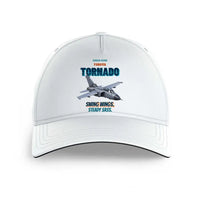 Thumbnail for Panavia Tornado GR4 - Swing wings. Steady sass. design on white printed hat