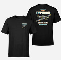 Thumbnail for Hawker Typhoon Mk IB - Storm name. Sunny game. - Double-Side T-Shirt design on black double side t shirt