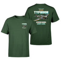Thumbnail for Hawker Typhoon Mk IB - Storm name. Sunny game. - Double-Side T-Shirt design on darkgreen double side t shirt