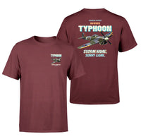 Thumbnail for Hawker Typhoon Mk IB - Storm name. Sunny game. - Double-Side T-Shirt design on darkred double side t shirt